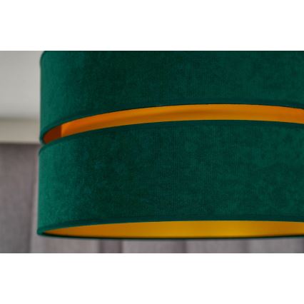 Duolla - Felületre szerelhető csillár DUO 1xE27/15W/230V átm. 40 cm zöld/arany