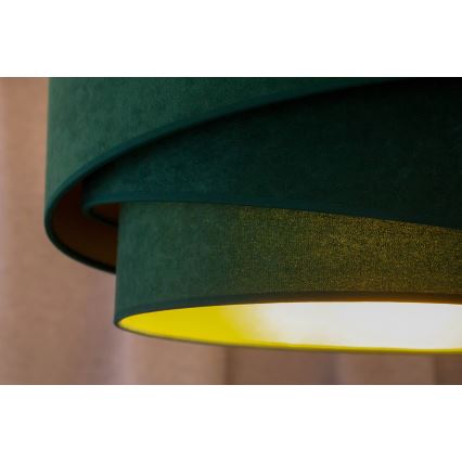 Duolla - Felületre szerelhető csillár KOBO 1xE27/15W/230V átm. 45 cm zöld