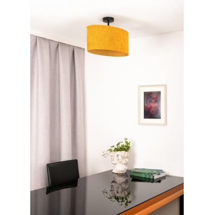 Duolla - Felületre szerelhető csillár OVAL 1xE27/15W/230V barna