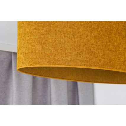 Duolla - Felületre szerelhető csillár OVAL 1xE27/15W/230V barna