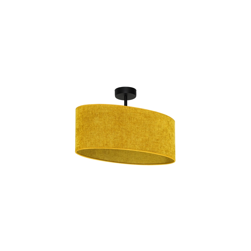 Duolla - Felületre szerelhető csillár OVAL 1xE27/15W/230V barna