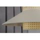 Duolla - Felületre szerelhető csillár RIO RATTAN 1xE27/15W/230V bézs/rattan