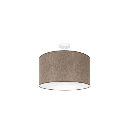 Duolla - Csillár ROLLER ECO RECYCLING 1xE27/15W/230V átm. 45 cm barna