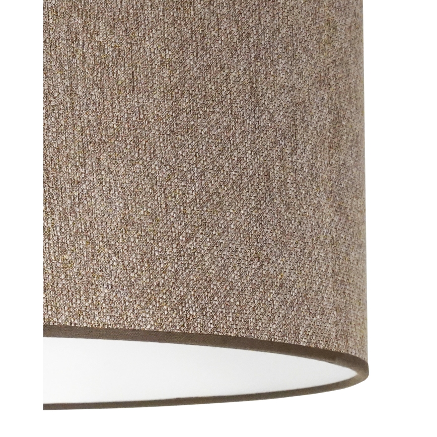 Duolla - Csillár ROLLER ECO RECYCLING 1xE27/15W/230V átm. 45 cm barna