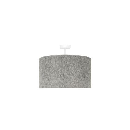 Duolla - Felületre szerelhető csillár ROLLER ECO RECYCLING 1xE27/15W/230V átm. 45 cm szürke