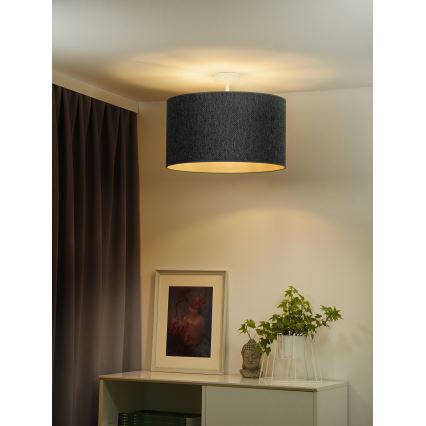 Duolla - Felületre szerelhető csillár ROLLER ECO RECYCLING 1xE27/15W/230V átm. 45 cm zöld