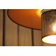 Duolla - Felületre szerelhető csillár TOKYO SHINY 1xE27/15W/230V fekete/réz