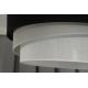 Duolla - Felületre szerelhető csillár TRIO 1xE27/15W/230V fekete/szürke/fehér