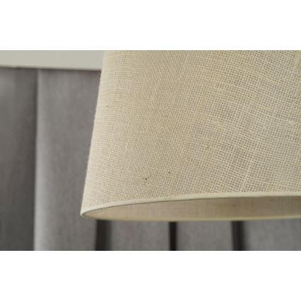 Duolla - Felületre szerelhető csillár YUTE 1xE27/15W/230V átm. 38 cm szürke