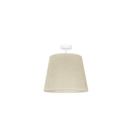 Duolla - Felületre szerelhető csillár YUTE 1xE27/15W/230V átm. 38 cm szürke