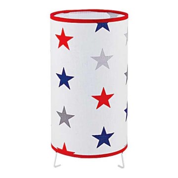 Duolla - Gyerek asztali lámpa STARS 1xE27/40W/230V átm. 15 cm