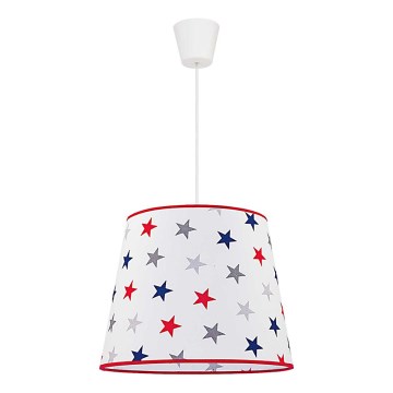 Duolla - Gyerek csillár zsinóron STARS 1xE27/40W/230V átm. 38 cm