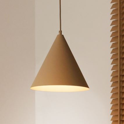 Duolla - IRONLINE kábeles csillár 1xG9/3W/230V, átm. 25 cm, bézs