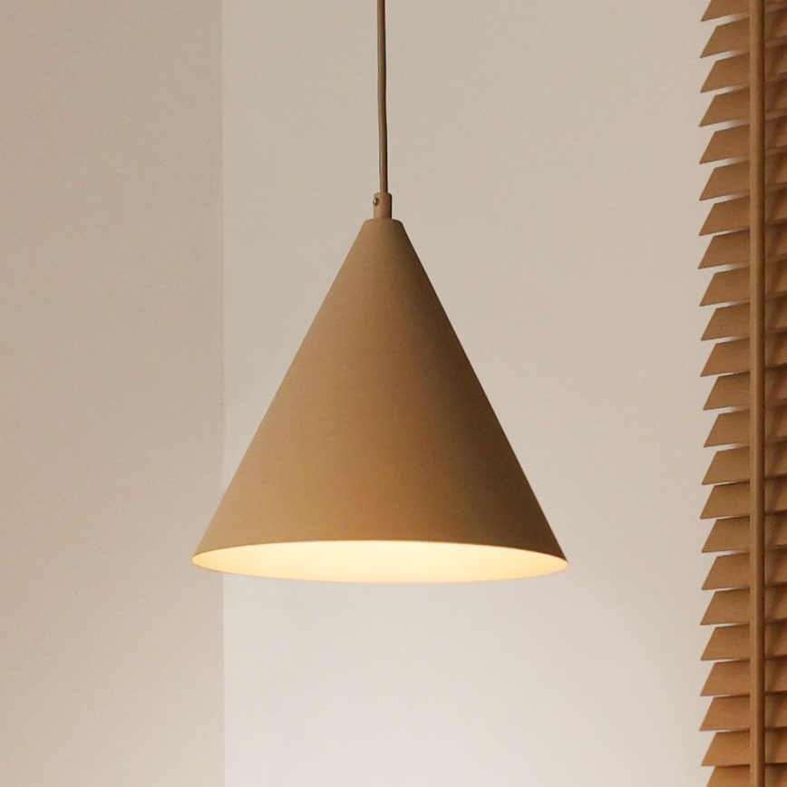 Duolla - IRONLINE kábeles csillár 1xG9/3W/230V, átm. 25 cm, bézs