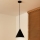 Duolla - IRONLINE kábeles függőlámpa 1xG9/3W/230V, átm. 25 cm, fekete
