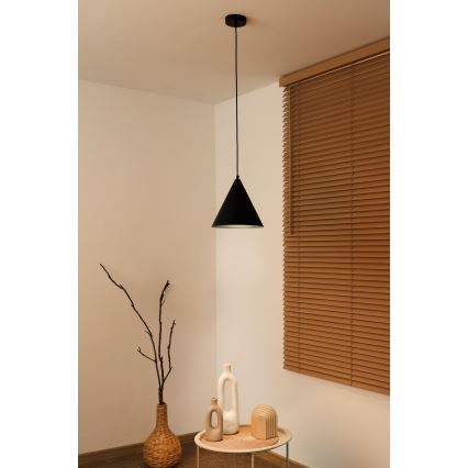 Duolla - IRONLINE kábeles függőlámpa 1xG9/3W/230V, átm. 25 cm, fekete