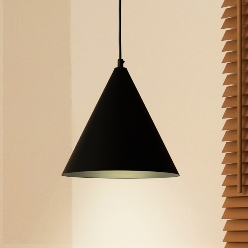 Duolla - IRONLINE kábeles függőlámpa 1xG9/3W/230V, átm. 25 cm, fekete