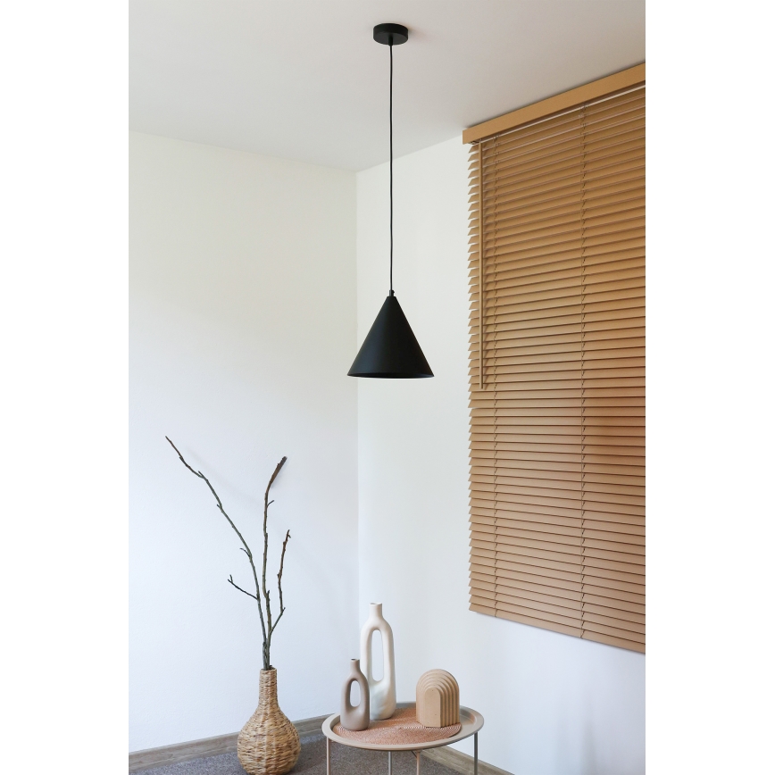 Duolla - IRONLINE kábeles függőlámpa 1xG9/3W/230V, átm. 25 cm, fekete