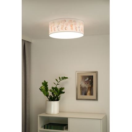 Duolla - LED Gyerek mennyezeti lámpa CORTINA LED/26W/230V átm. 40 cm 4000K