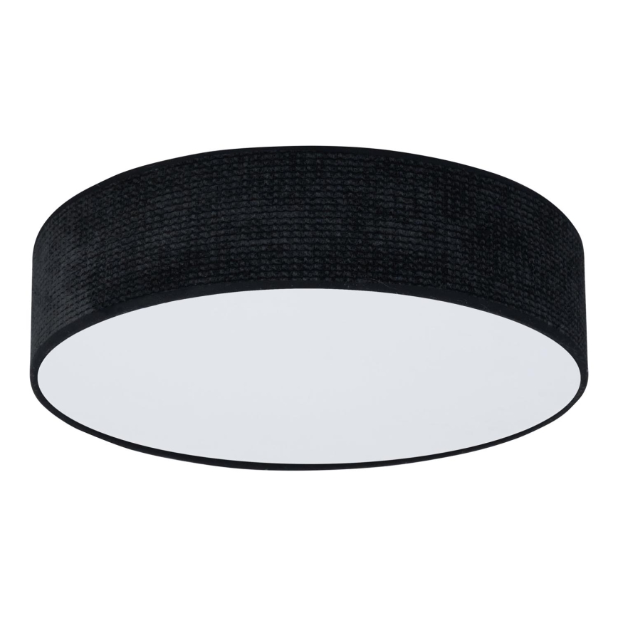Duolla - LED mennyezeti lámpa CORTINA LED/26W/230V átm. 30 cm 4000K fekete