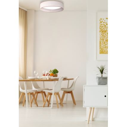 Duolla - LED Mennyezeti lámpa ROLLER LED/24W/230V átm. 45 cm bézs