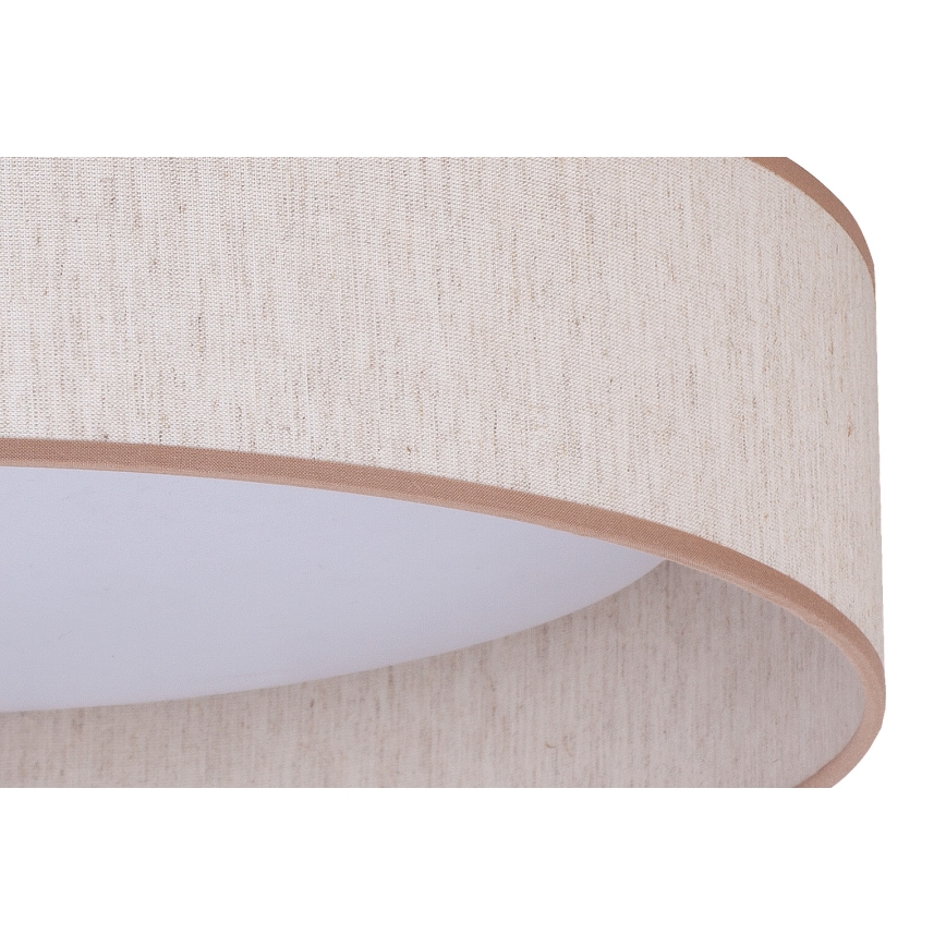 Duolla - LED Mennyezeti lámpa ROLLER LED/24W/230V átm. 45 cm bézs