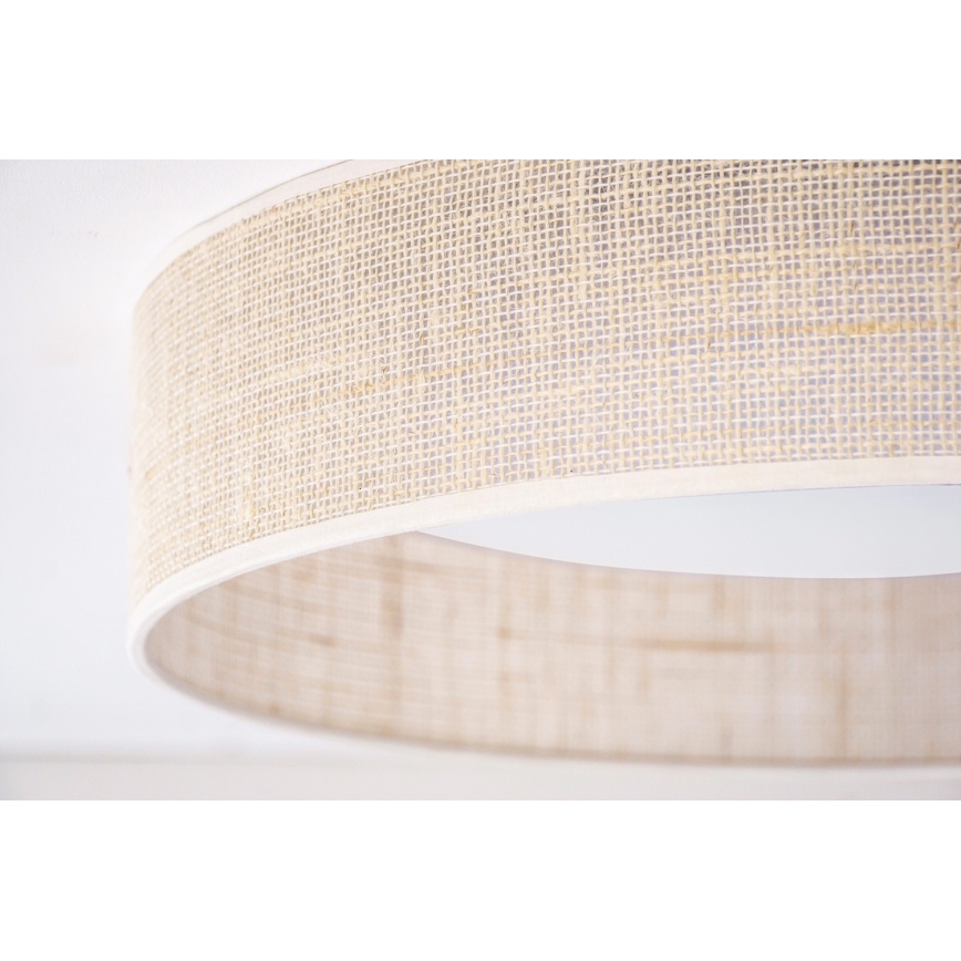 Duolla - LED Mennyezeti lámpa ROLLER LED/24W/230V átm. 45 cm bézs