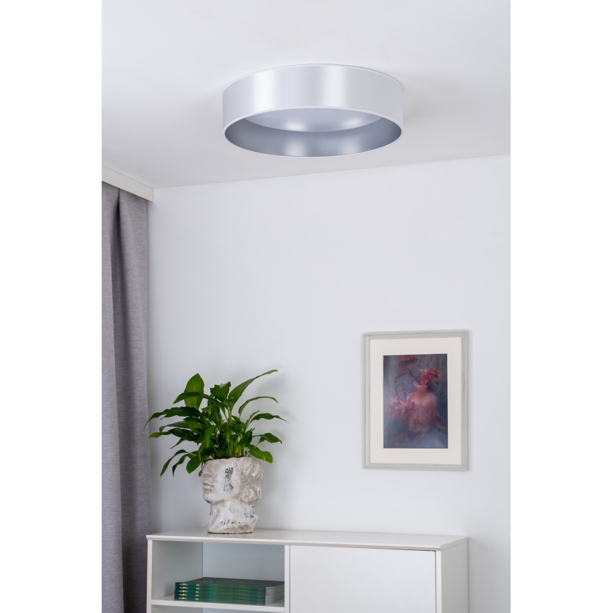 Duolla - LED Mennyezeti lámpa ROLLER LED/24W/230V átm. 45 cm ezüst