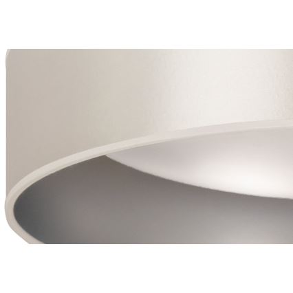 Duolla - LED Mennyezeti lámpa ROLLER LED/24W/230V átm. 45 cm ezüst