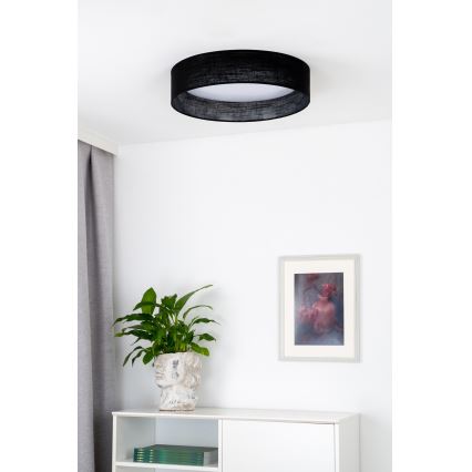 Duolla - LED Mennyezeti lámpa ROLLER LED/24W/230V átm. 45 cm fekete