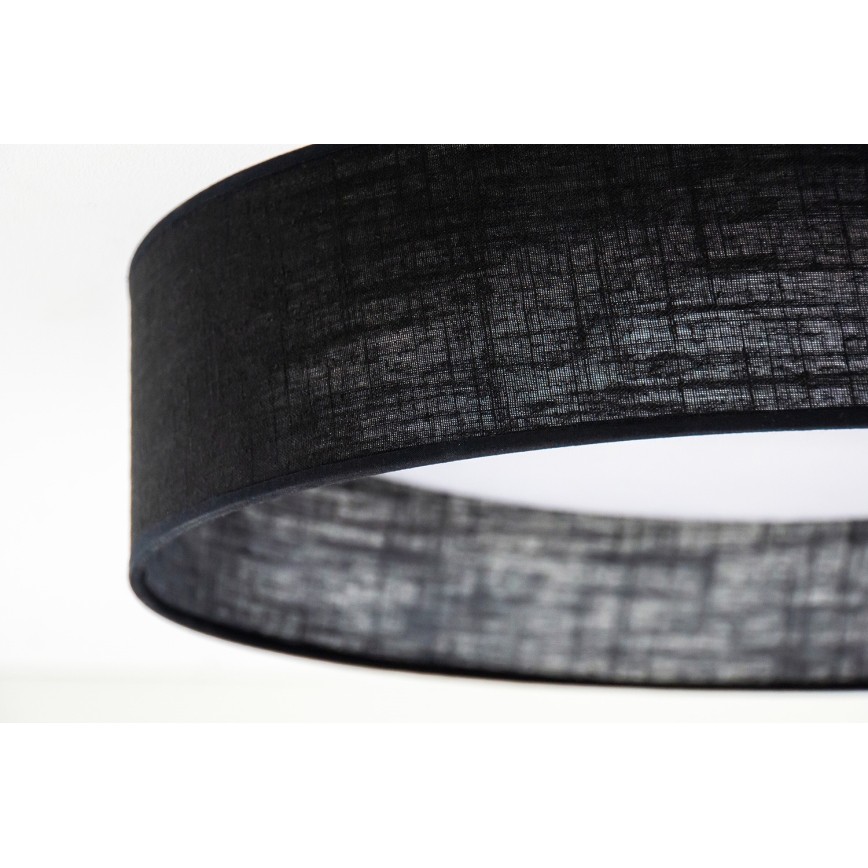 Duolla - LED Mennyezeti lámpa ROLLER LED/24W/230V átm. 45 cm fekete