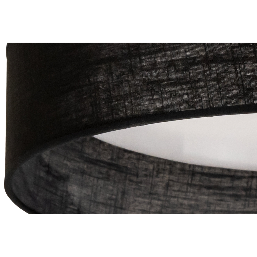 Duolla - LED Mennyezeti lámpa ROLLER LED/24W/230V átm. 45 cm fekete