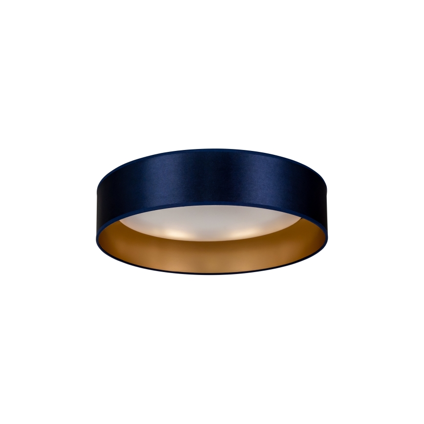 Duolla - LED Mennyezeti lámpa ROLLER LED/24W/230V átm. 45 cm kék/arany