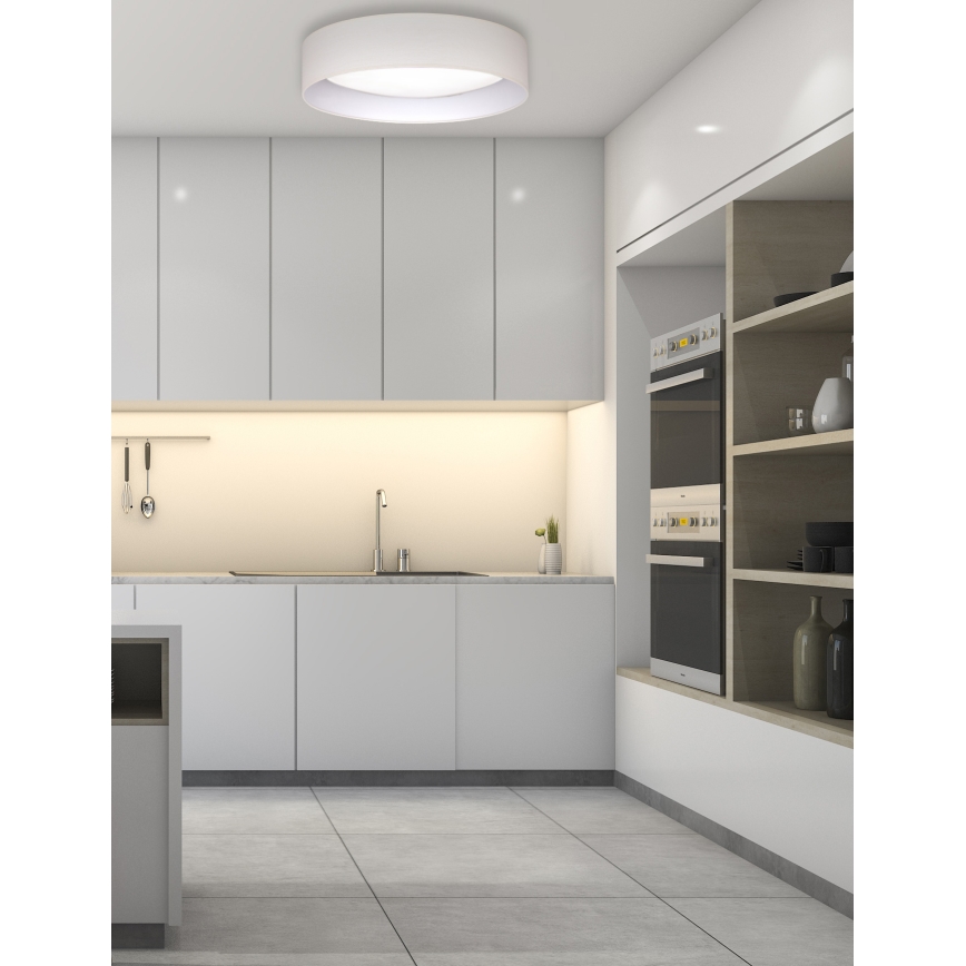 Duolla - LED Mennyezeti lámpa ROLLER LED/24W/230V átm. 45 cm krémes