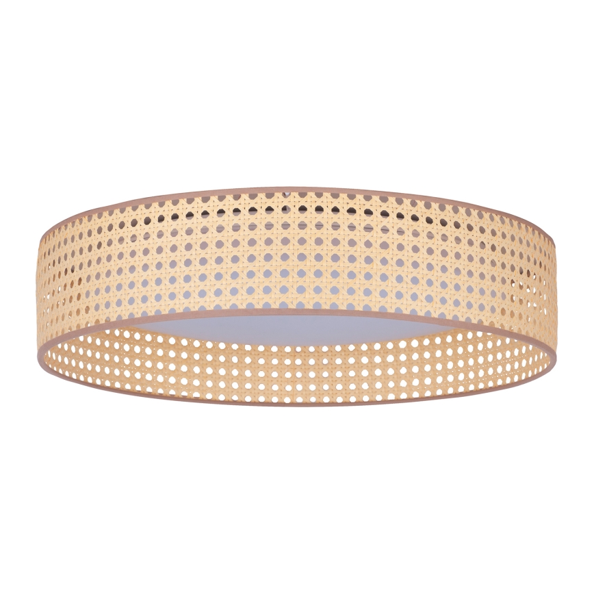 Duolla - LED Mennyezeti lámpa ROLLER LED/24W/230V átm. 45 cm rattan