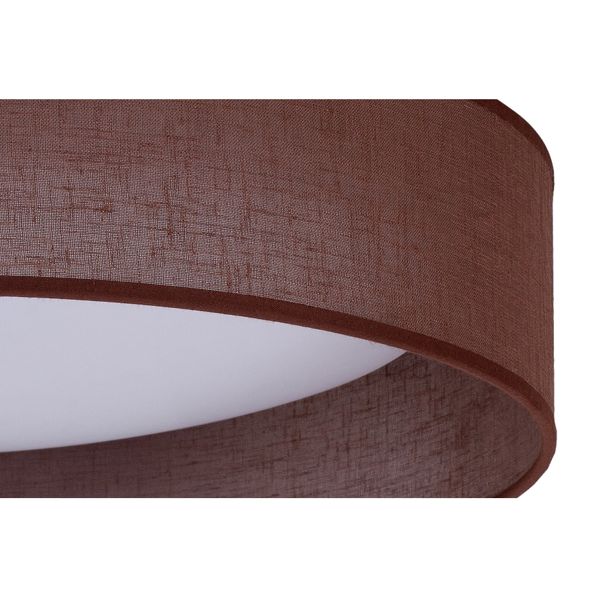 Duolla - LED Mennyezeti lámpa ROLLER LED/24W/230V átm. 45 cm sötét barna