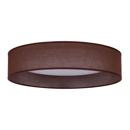 Duolla - LED Mennyezeti lámpa ROLLER LED/24W/230V átm. 45 cm sötét barna