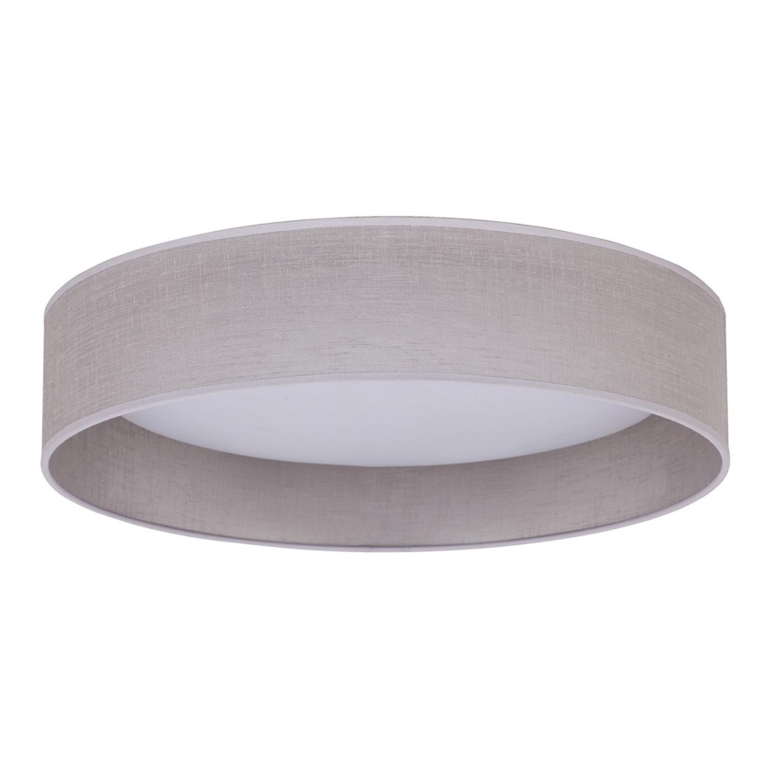 Duolla - LED Mennyezeti lámpa ROLLER LED/24W/230V átm. 45 cm világos szürke