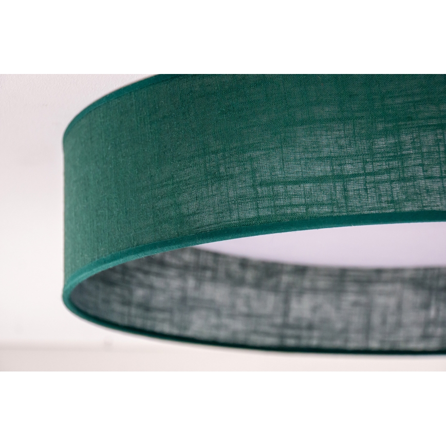 Duolla - LED Mennyezeti lámpa ROLLER LED/24W/230V átm. 45 cm zöld