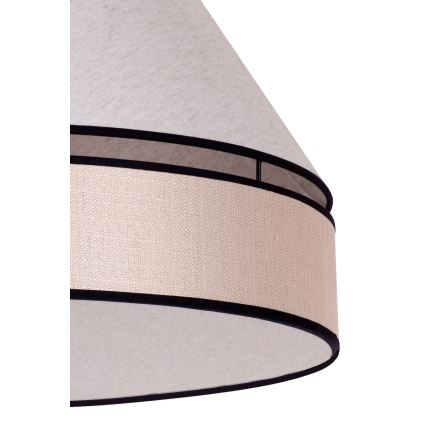 Duolla - Mennyezeti lámpa AVIGNON 3xE27/15W/230V á. 60 cm bézs