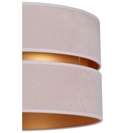 Duolla - Mennyezeti lámpa DUO 1xE27/15W/230V átm. 40 cm bézs/arany