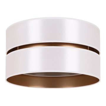 Duolla - Mennyezeti lámpa DUO 1xE27/15W/230V átm. 40 cm fehér/arany