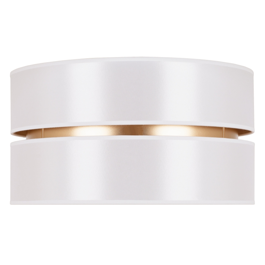 Duolla - Mennyezeti lámpa DUO 1xE27/15W/230V átm. 40 cm fehér/arany