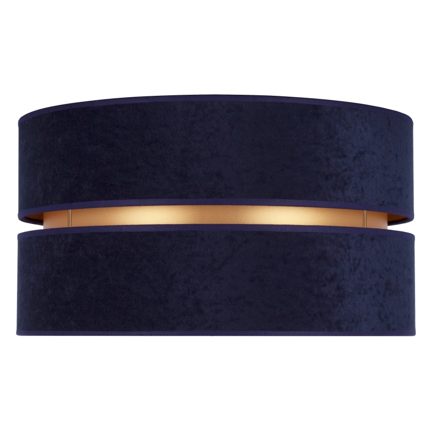 Duolla - Mennyezeti lámpa DUO 1xE27/15W/230V átm. 40 cm kék/arany