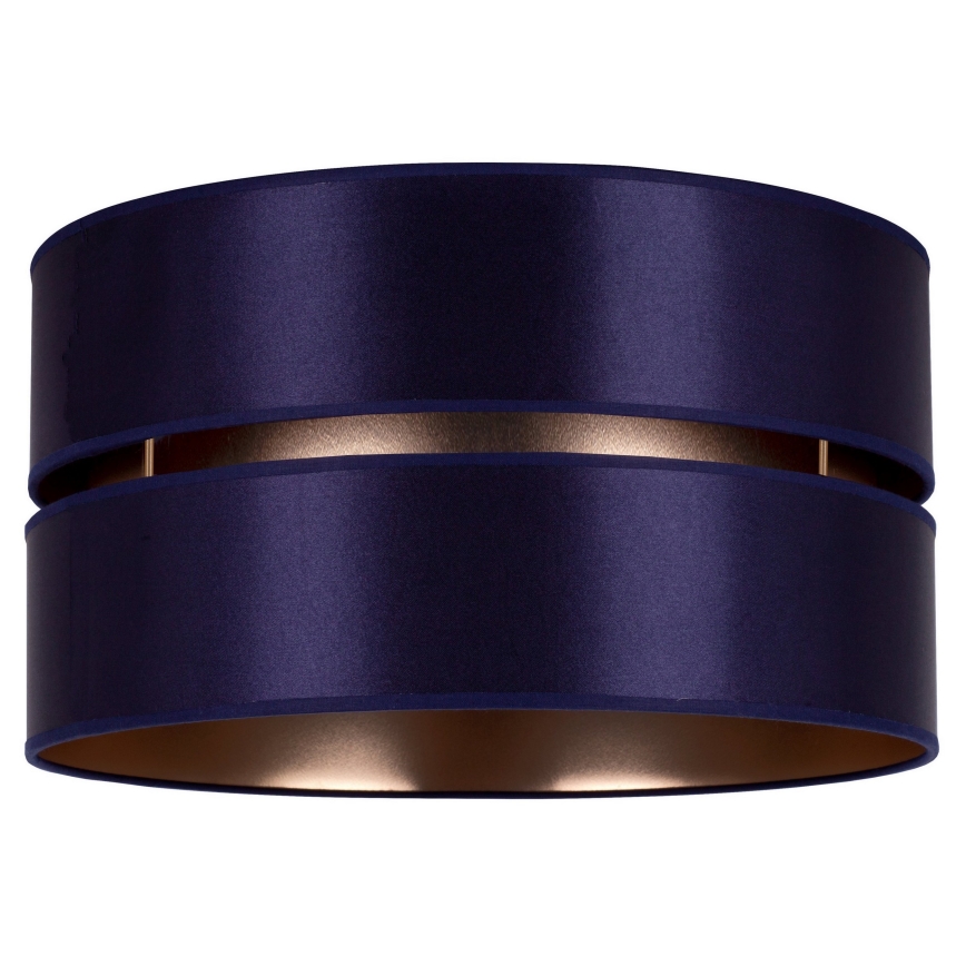 Duolla - Mennyezeti lámpa DUO 1xE27/15W/230V átm. 40 cm kék/arany