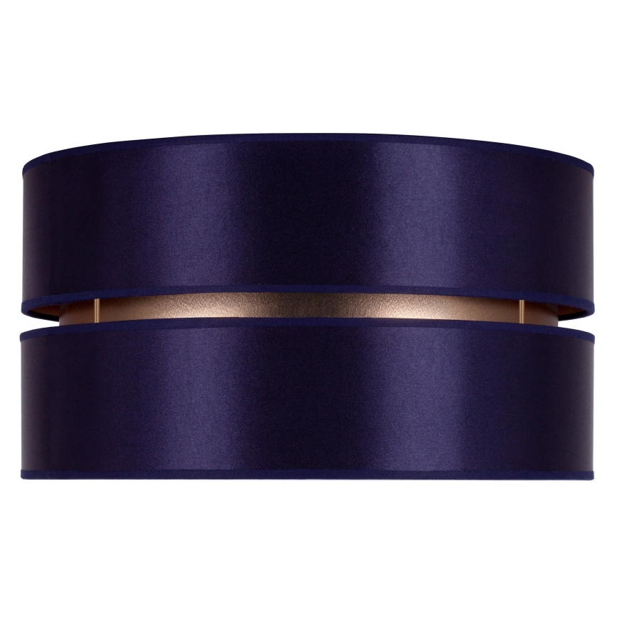 Duolla - Mennyezeti lámpa DUO 1xE27/15W/230V átm. 40 cm kék/arany