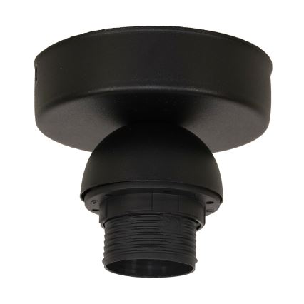 Duolla - Mennyezeti lámpa DUO 1xE27/40W/230V átm. 40 cm fekete/arany