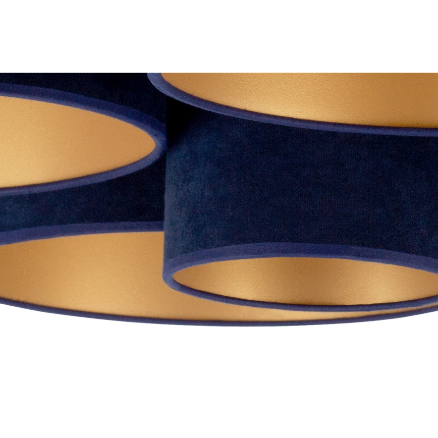 Duolla - Mennyezeti lámpa ROLLER PENTO 5xE27/60W/230V kék