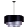 Duolla - Mennyezeti lámpa TRIO 1xE27/15W/230V átm. 60 cm kék/ezüst