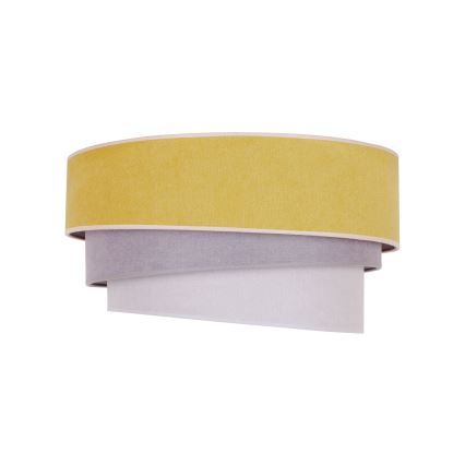 Duolla - Mennyezeti lámpa TRIO 1xE27/15W/230V d. 45 cm sárga/szürke/fehér